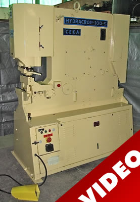 100 TON GEKA ... SINGLE END PUNCH